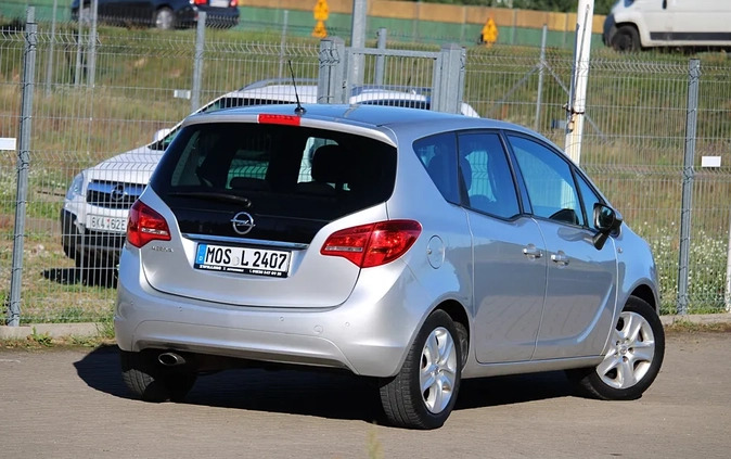 Opel Meriva cena 18900 przebieg: 188000, rok produkcji 2011 z Margonin małe 466